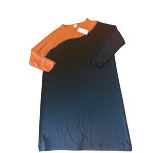 NWT Chicos Travelers Color blocked Dress Size 12-14 Career Office Work